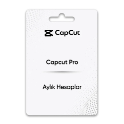 CapCut Pro 1 aylık hesap ve şifre teslimi. Hızlı kurulumla video düzenlemeye başla!