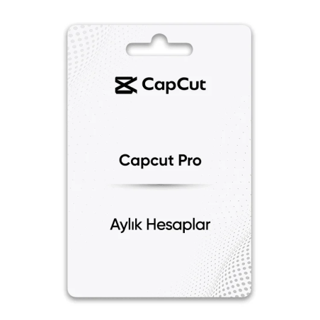 CapCut Pro 1 aylık hesap ve şifre teslimi. Hızlı kurulumla video düzenlemeye başla!